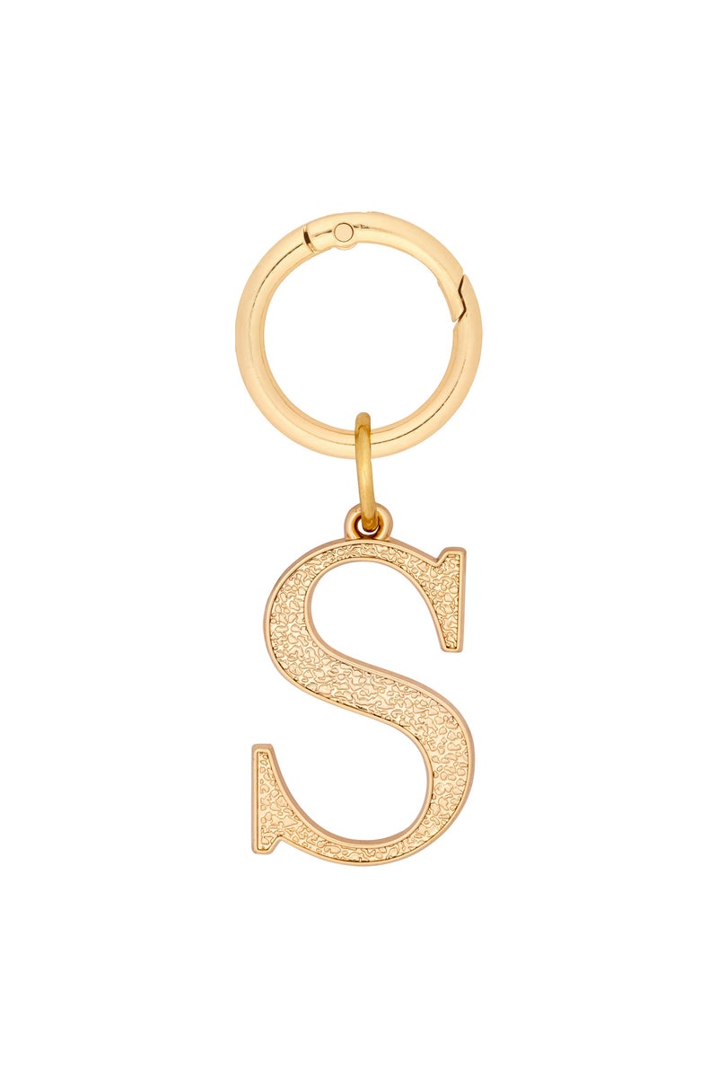 Lavie Women's Charm Alphabet Name S (Gold) - Image 1