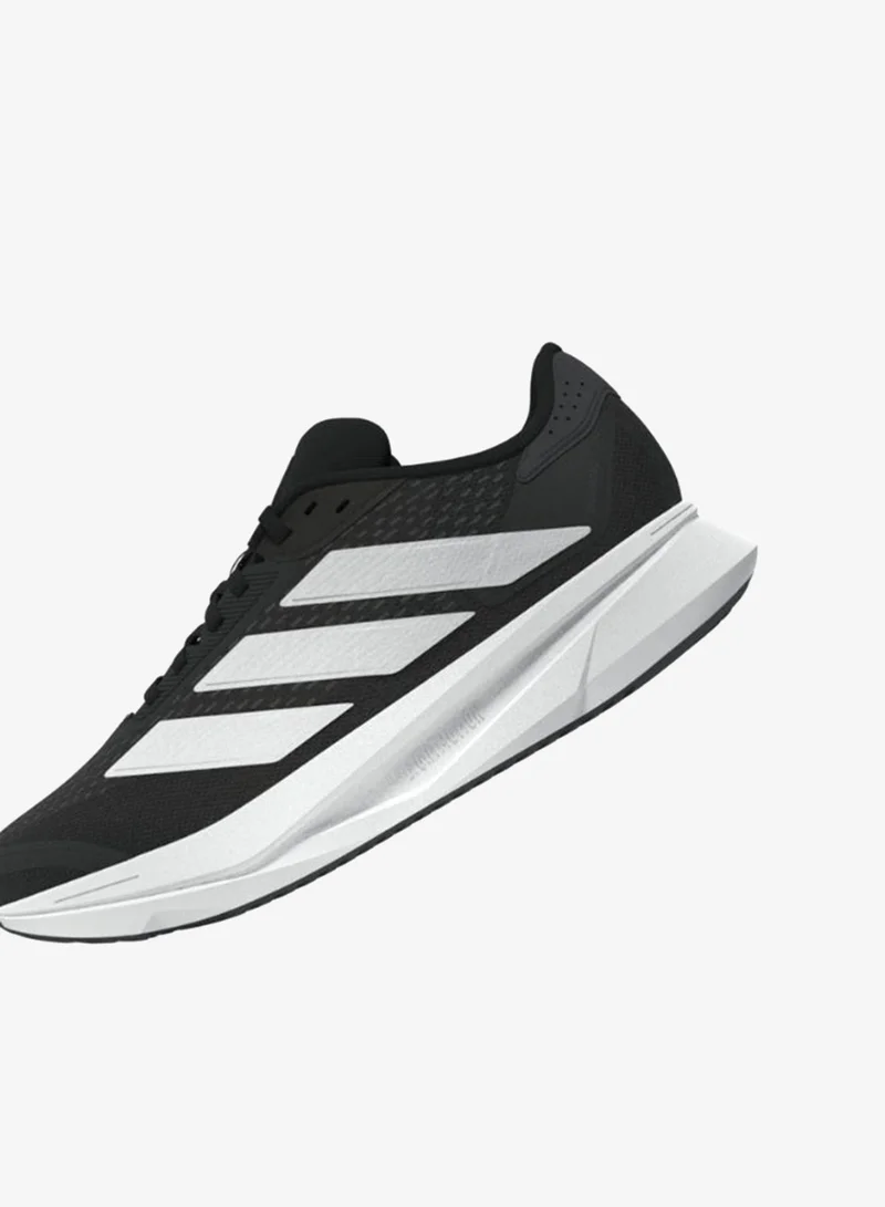 adidas حذاء جري نسائي واسع أسود دورامو