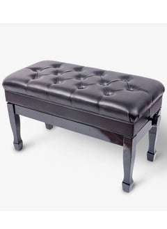 Height Adjustable and Storage-Double Seat-Black Luxury