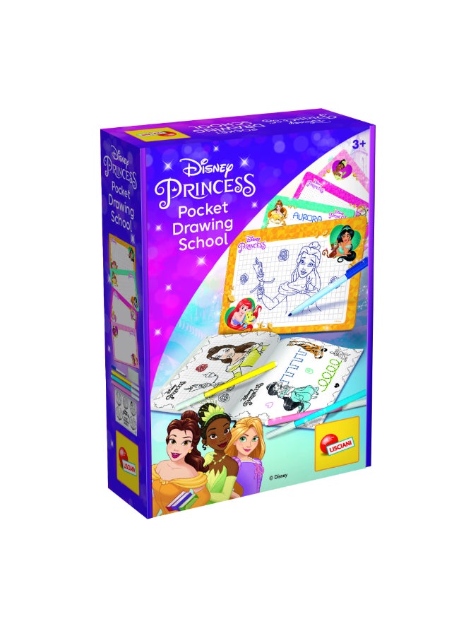 Disney Princess PRINCESS POCKET DRAWING  SCHOOL - Image 1