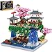 Kitoyz Cherry Blossom Bonsai Tree Building Set Chinese Architecture of Peach Blossom Micro Mini Building Blocks Set Japanese Sakura Tree House Building Kit for Kids Adults 3220 PCS - Image 4