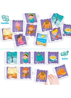 Imagimake Imagimake - Kiddi-Do All-In-1 Puzzle - Learn 25+ Activities Solving Puzzle Learning & Educational Toys For 3 Years & Above Kids,Multicolor  - Image 3