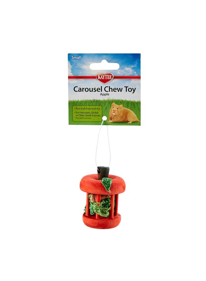 Kaytee Carousel Chew Toy Apple Small - Image 1