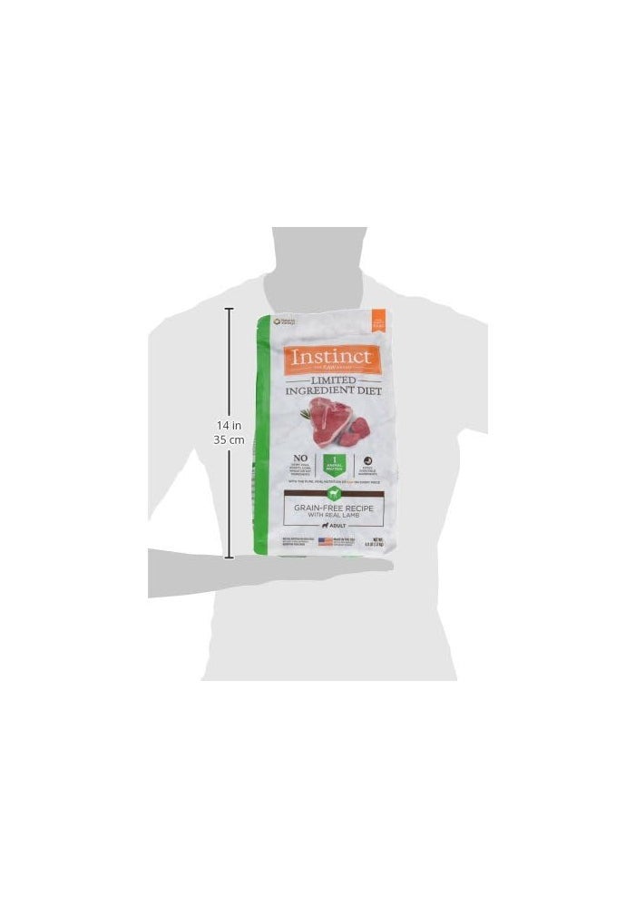 Instinct وصفة طعام جاف للكلاب خالية من الحبوب بمكونات محدودة - لحم خروف - 4 رطل - Image 5