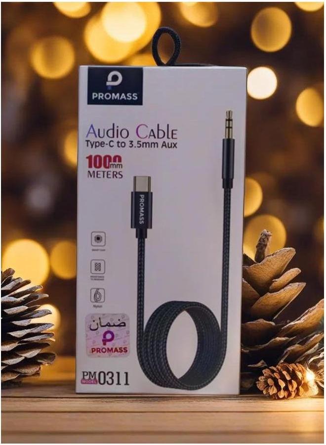 PROMASS Audio Cable Type-C to 3.5mm Aux 1000m Meters - Image 2