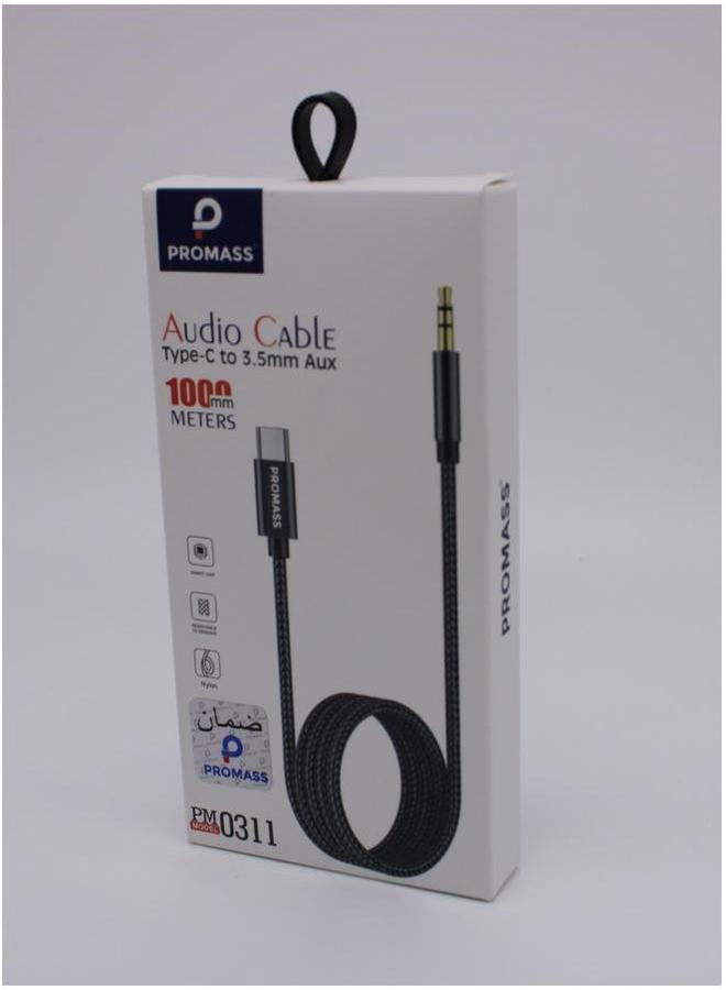 PROMASS Audio Cable Type-C to 3.5mm Aux 1000m Meters - Image 1