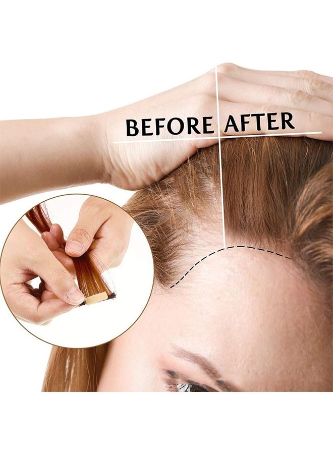 6 Sheets Lace Front Wig Tape Strips, Double Sided Waterproof Strong Adhesive Hair System Replacement Sticker, for Toupee Hairpiece and Hair Extension (Complexion) - Image 2