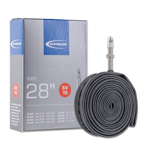 SCHWALBE Bicycle Tube with 60mm Presta Valve, 28 x 0.75-1.0-Inch - Image 1