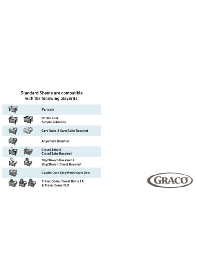 GRACO Pack 'n Play® Quick Connect Playard Sheet,Bennett - Image 2
