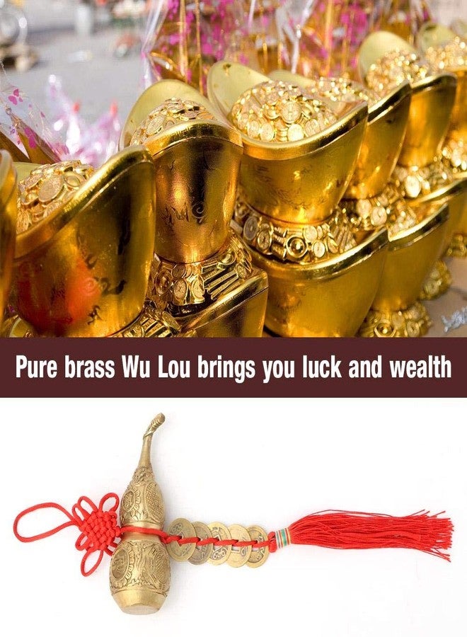 Simlug Wu Lou Feng Shui Wu Lou Gourd, Calabash Gourd, Gourd, Copper Gourd Restaurant for Home Use Shop Gift - Image 5