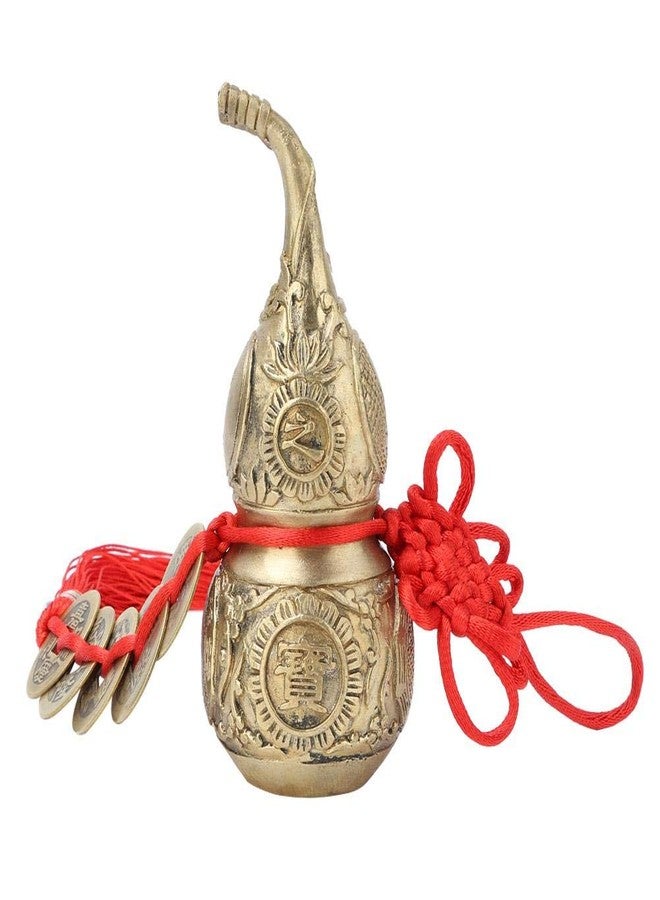 Simlug Wu Lou Feng Shui Wu Lou Gourd, Calabash Gourd, Gourd, Copper Gourd Restaurant for Home Use Shop Gift - Image 1