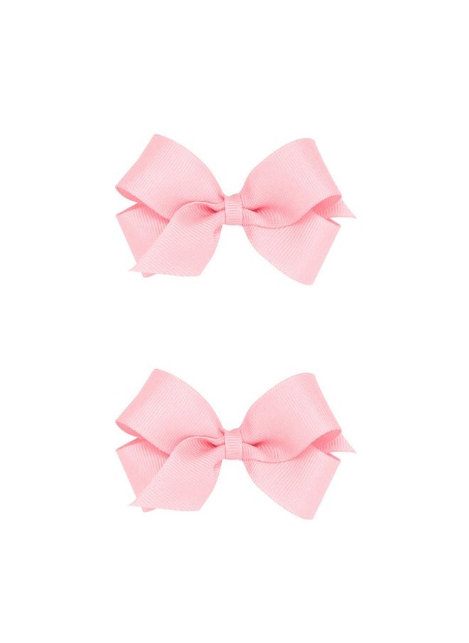 Wee Ones Girls 2 Pack Grosgrain Hair Bows with Plain Wrap Centre on a Wee Stay No Slip Clip, Mini, Light Pink - pzsku/ZD76B8149487A1A3DD2A7Z/45/_/1737031520/b7460e44-0167-4867-99e4-5c2cd0555dc4