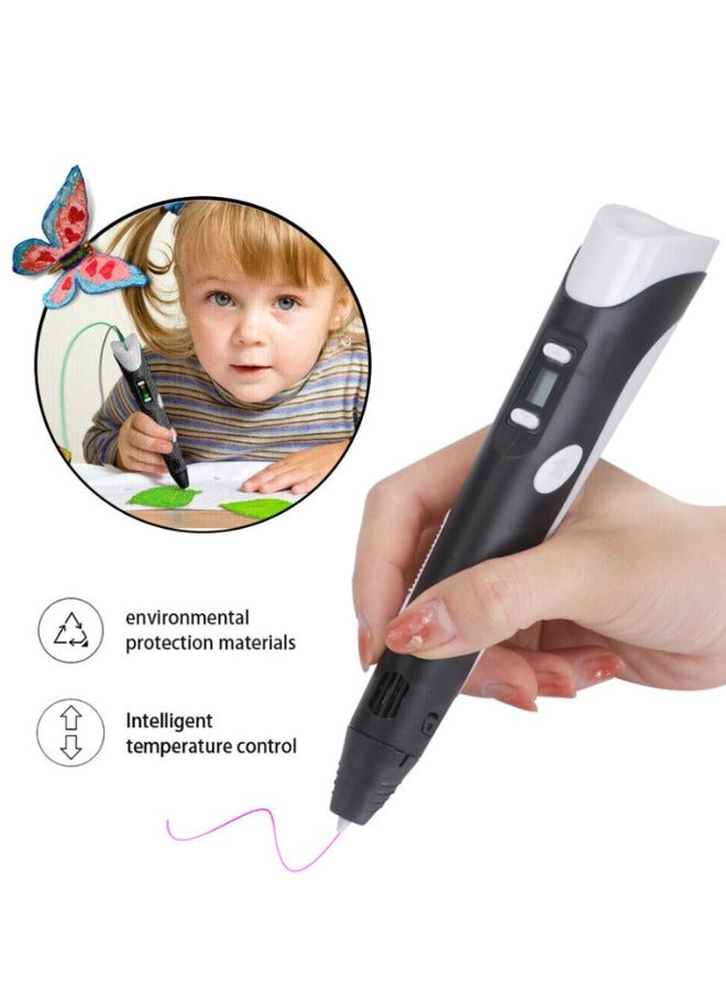 Executive LLC Image Create Print Upgraded 3D Pen Blue Smart Intelligent Drawing doodler 3D Pen for Teens Adults Creators - Image 2