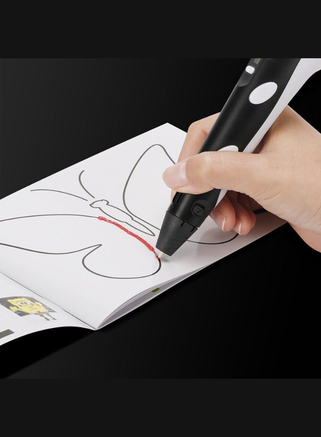 Executive LLC Image Create Print Upgraded 3D Pen Blue Smart Intelligent Drawing doodler 3D Pen for Teens Adults Creators - Image 3