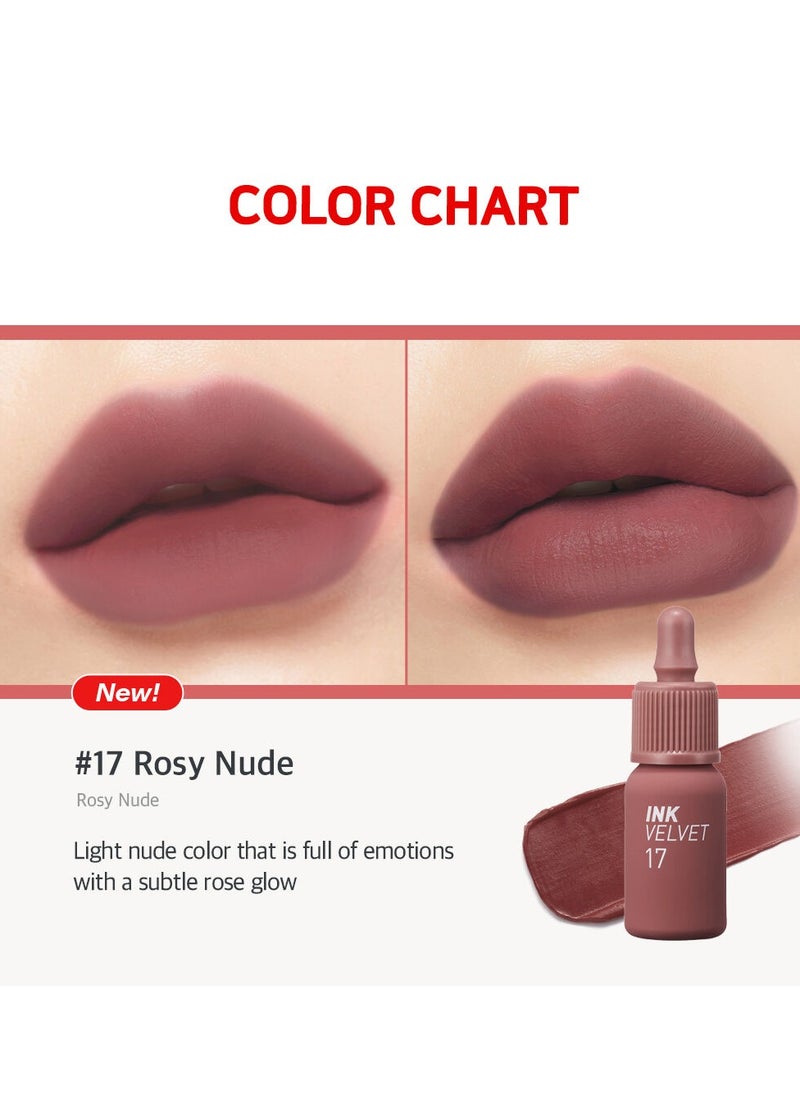 Peripera Peripera Ink Airy Velvet 17 Rosy Nude (4g)  - Image 3