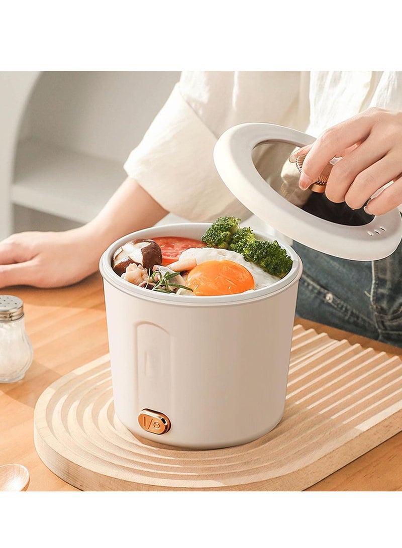 Portable Multifunctional Electric Mini Thermal Cooker Electric Cooker with Menu Electric Casserole Portable Heat Cooker  - Image 2