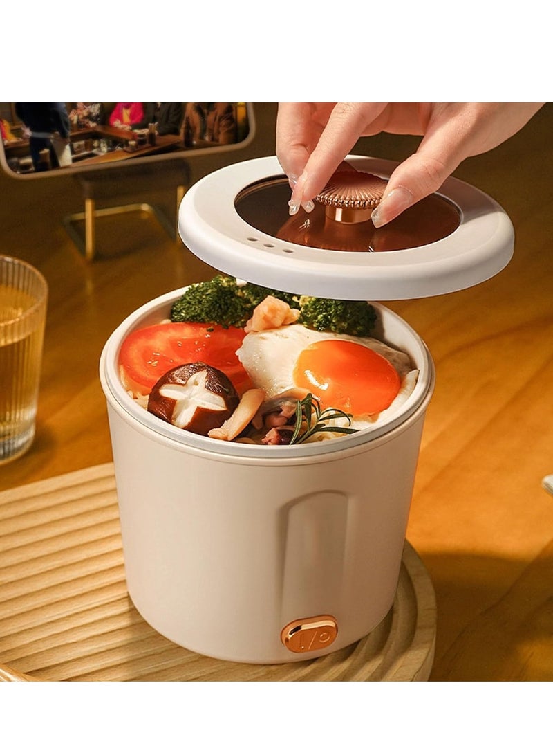 Portable Multifunctional Electric Mini Thermal Cooker Electric Cooker with Menu Electric Casserole Portable Heat Cooker  - Image 3