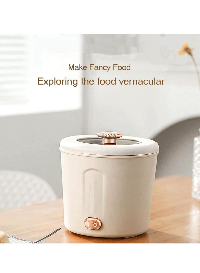 Portable Multifunctional Electric Mini Thermal Cooker Electric Cooker with Menu Electric Casserole Portable Heat Cooker  - Image 4