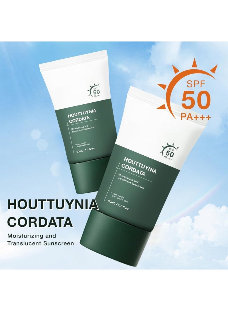 SOLARAE Water Barrier Moisturizing Sun Cream, SPF 50 PA , Gel Sunscreen, No White Cast, Hydrating, Moisturizing, Cools Down, Light Finish - Image 4