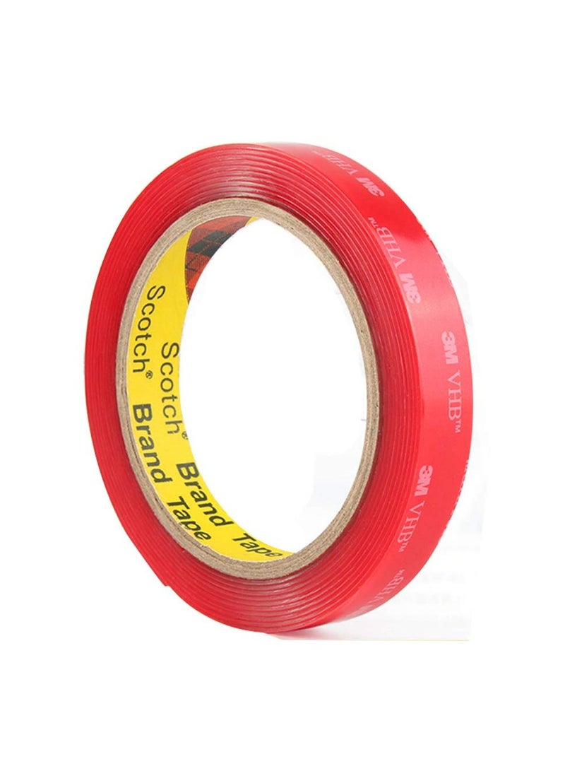 SYOSI SYOSI Double Sided Tape, 0.98In x 9.8Ft Clear Mounting Tape, Heavy Duty Mounting Tape, Transparent Waterproof Double Sided Tape for Car Home Office Decor  - Image 2