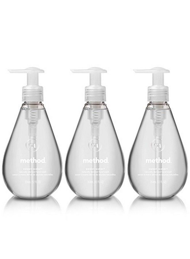Method Gel Hand Soap Sweet Water 12 Fl Oz (Pack Of 3) - Image 1