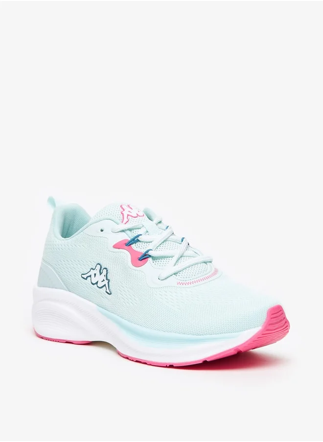 Kappa Women's Textured Lace-Up Sports Shoes