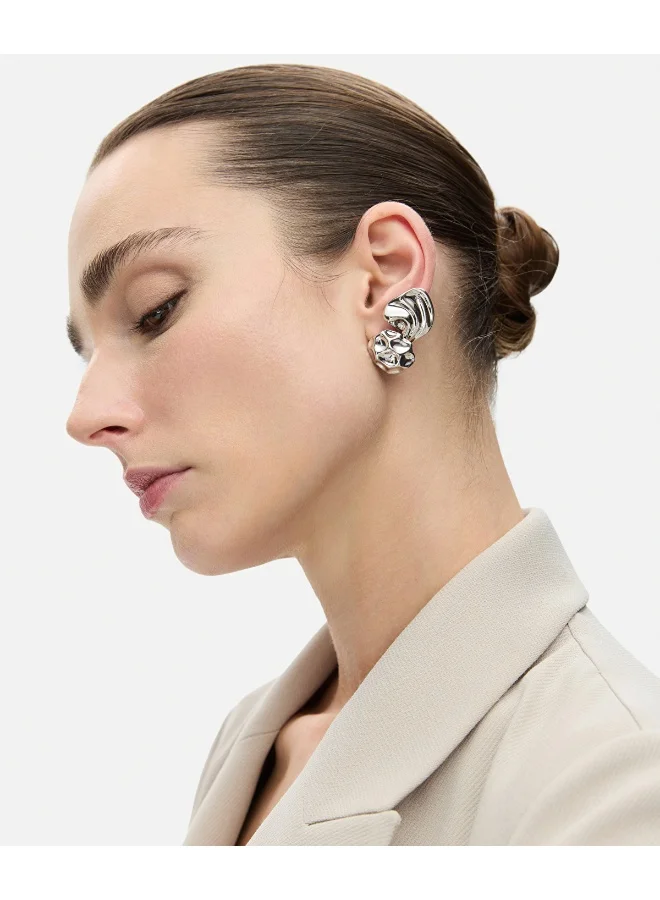 ابيكول طقم أقراط معدنية