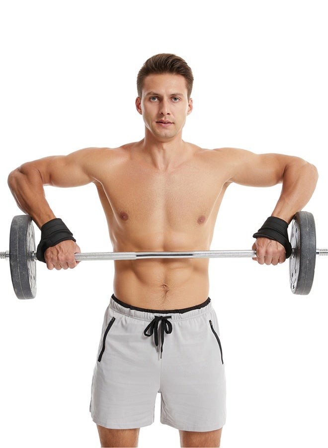 Aknzlmed Figure 8 Weight Lifting Straps, Deadlift Wrist Straps, Pull-up Support Straps, Powerlifting Gym Gear, Fitness Bodybuilding Equipment, One Size - Image 2