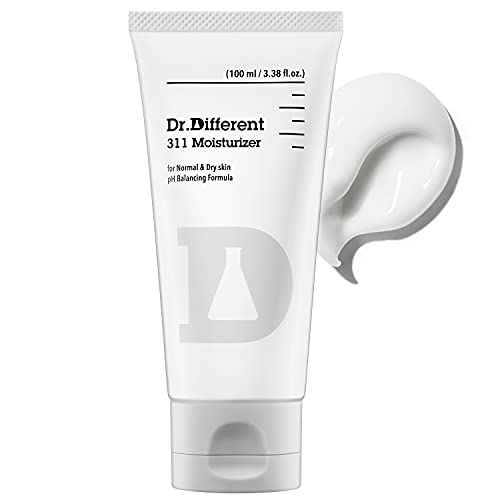Dr.Different 311 Moisturizer - Ceramide Face Moisturizer for Dry Skin, Hypoallergenic Hydrating and Skin Barrier Facial Cream, 3.38 oz - Image 1