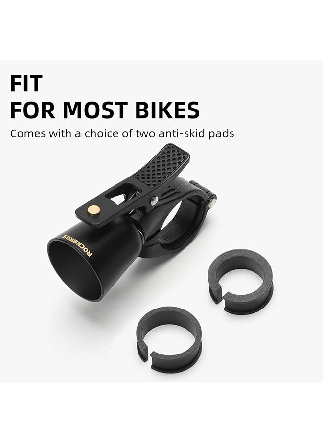 Rockbros - Bike Bell Classic Bicycle Bell Mountain Bike Bells For Adults With Loud Sound And Fit For 0.87-1.25In/22.2-31.8Mm Bicycle Handlebars - Image 1