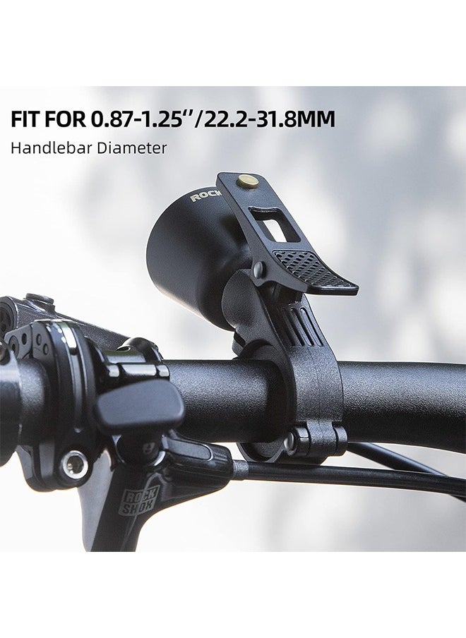 Rockbros - Bike Bell Classic Bicycle Bell Mountain Bike Bells For Adults With Loud Sound And Fit For 0.87-1.25In/22.2-31.8Mm Bicycle Handlebars - Image 1