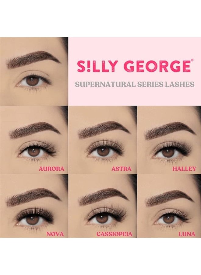 Silly George SuperNatural Lash | Clear and Flexible Band, Natural Look, Comfortable, Lightweight (Astra)  - Image 4