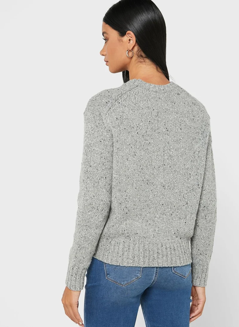 POLO RALPH LAUREN Round Neck Logo Sweater