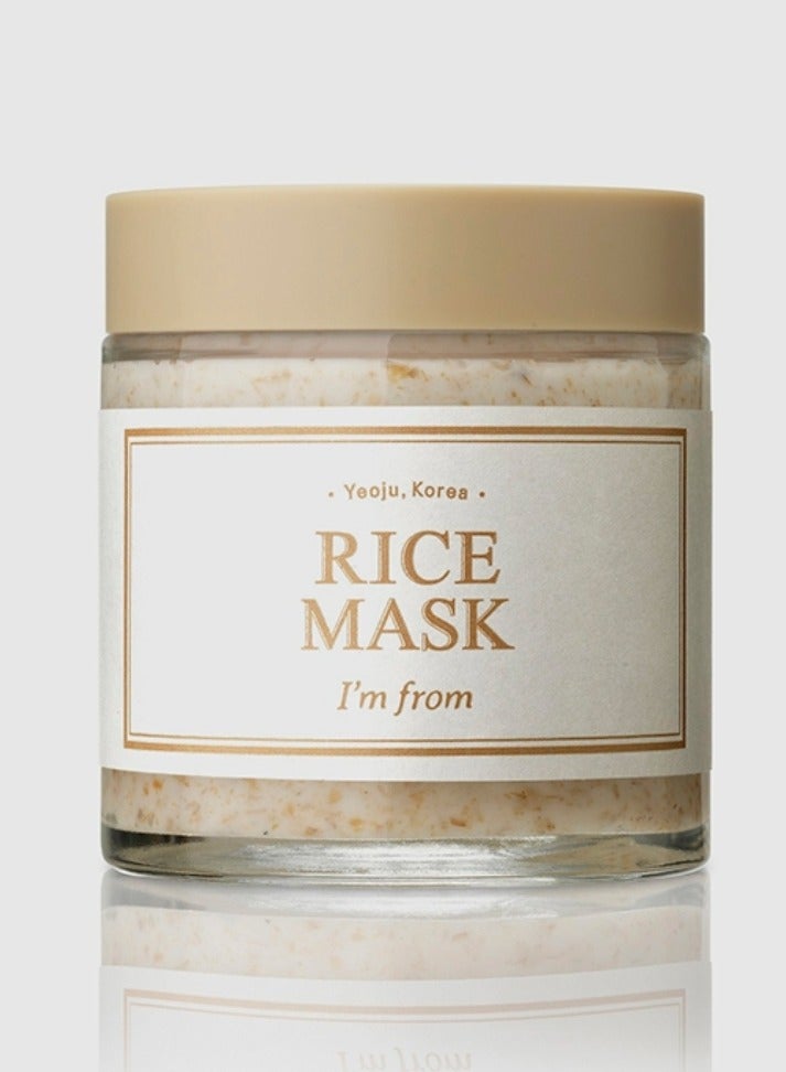 I'm from Rice Cream , 41% Rice Bran Essence with Ceramide, Glowing Look, Improves Moisture Skin Barrier, Nourishes Deeply, Soothing to Even Out Skin Tone, K Beauty - Image 1