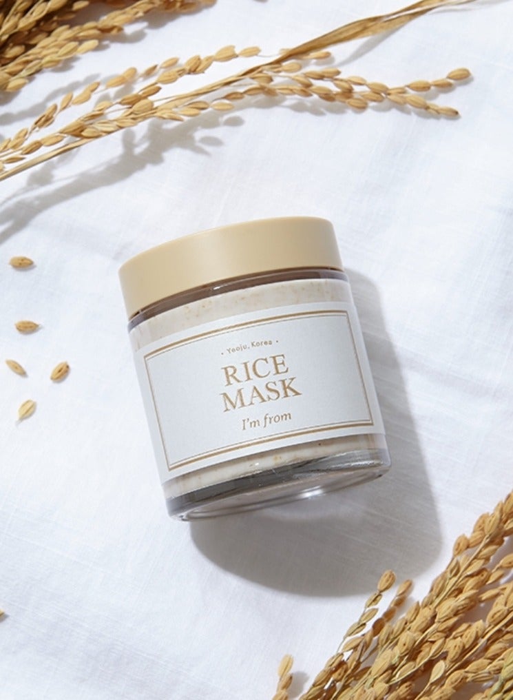 I'm from Rice Cream , 41% Rice Bran Essence with Ceramide, Glowing Look, Improves Moisture Skin Barrier, Nourishes Deeply, Soothing to Even Out Skin Tone, K Beauty - Image 3