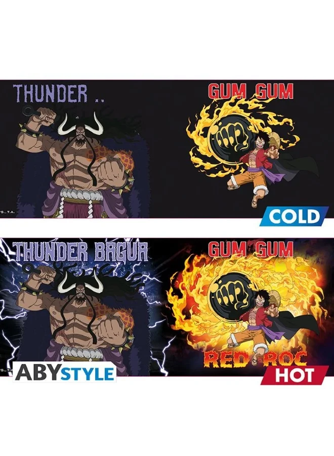 ABYstyle ONE PIECE Mug Heat Change 460 ml Luffy vs Kaidou