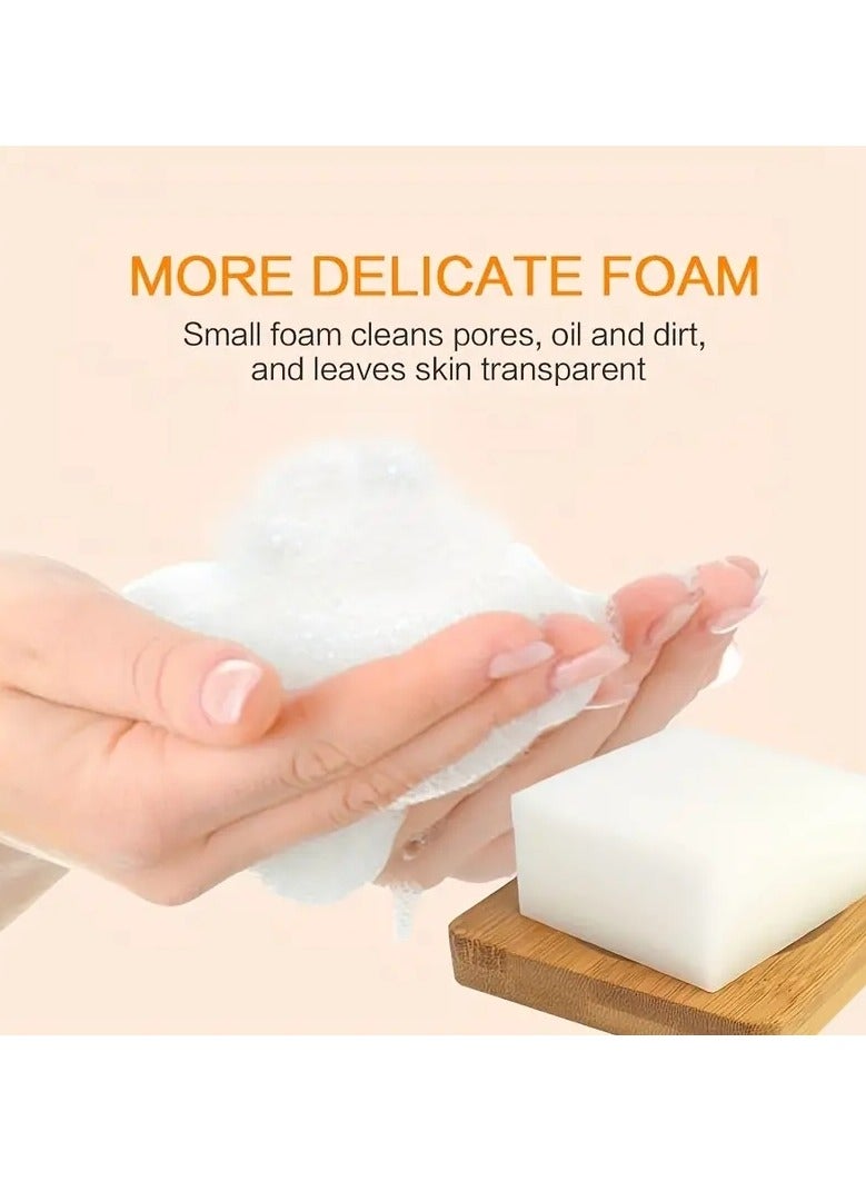 ORiTi Sea Salt Handmade Soap Benefits As Moisturizing, Use For Exfoliating & Deep Cleansing Exfoliate Dead Skin - Image 3