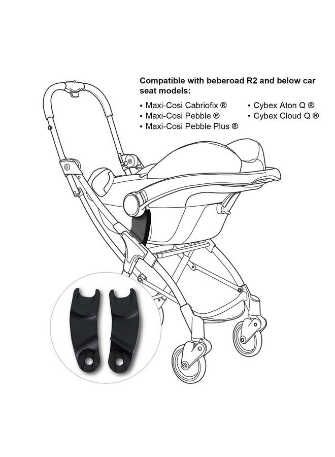 Beberoad Love R2 Baby Stroller Car Seat Adapters - Image 2