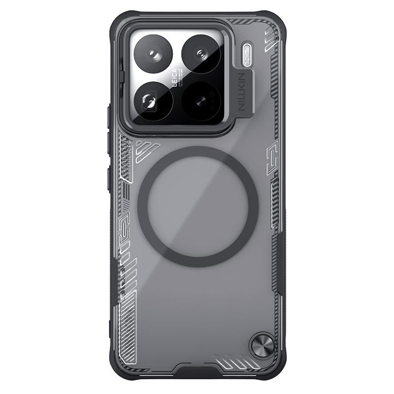 Nillkin For Xiaomi 15 Pro Ice Air Prop Series Magsafe Magnetic Frame Version Phone Case(Black) - Image 1