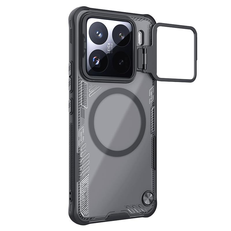 Nillkin For Xiaomi 15 Pro Ice Air Prop Series Magsafe Magnetic Frame Version Phone Case(Black) - Image 2