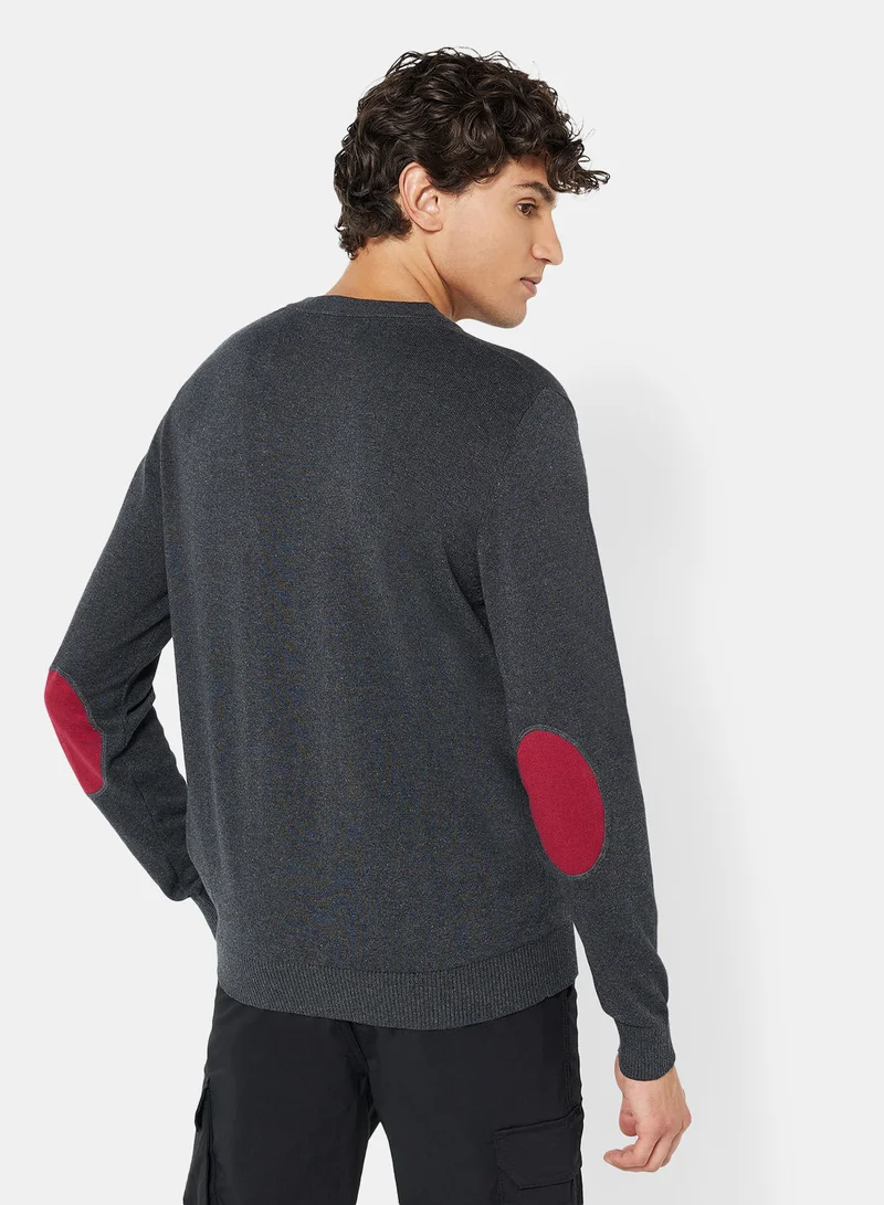JACK & JONES Premium Logo Regular Fit Sweater