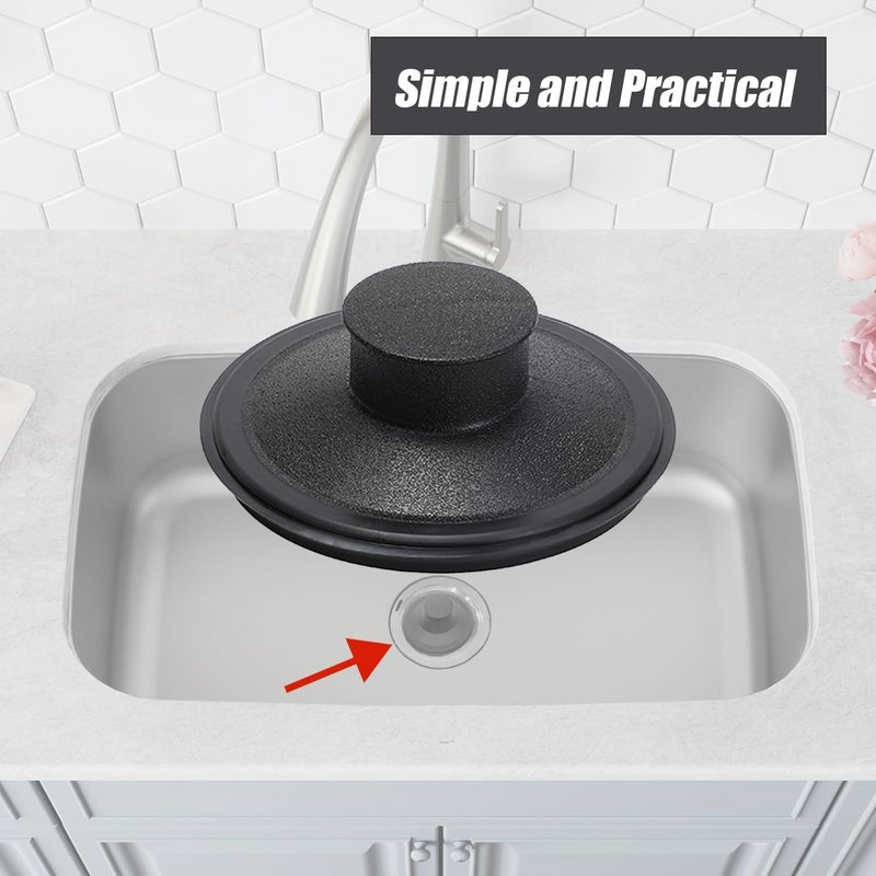 Jayen Sink Stopper Exact Replacement for InSinkErator STP-PL/STPPL for Kitchen Drain Stopper and Garbage Disposal Plug, Compatible with Standard 3-1/2" Drains from Kohler, Waste King, Whirlpool, and More - Image 5