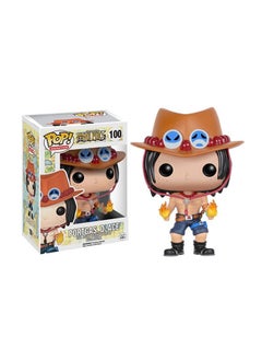 NIBEMINENT POP! Animation One Piece - Portgas. D. Ace Bobblehead Collectible Toy 2.5x2.5x3.75cm  - Image 1