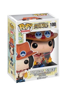 NIBEMINENT POP! Animation One Piece - Portgas. D. Ace Bobblehead Collectible Toy 2.5x2.5x3.75cm  - Image 3