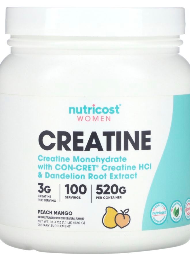 Women Creatine Peach Mango 1.1 lb (520 g)