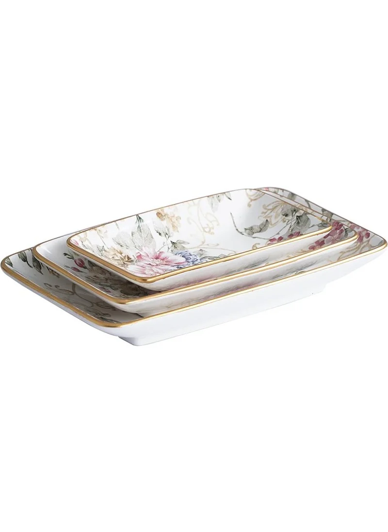 Acar Rosa 3 Piece Kayak Plate Set