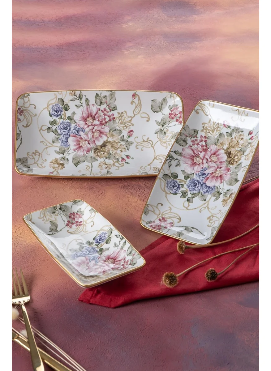 Acar Rosa 3 Piece Kayak Plate Set