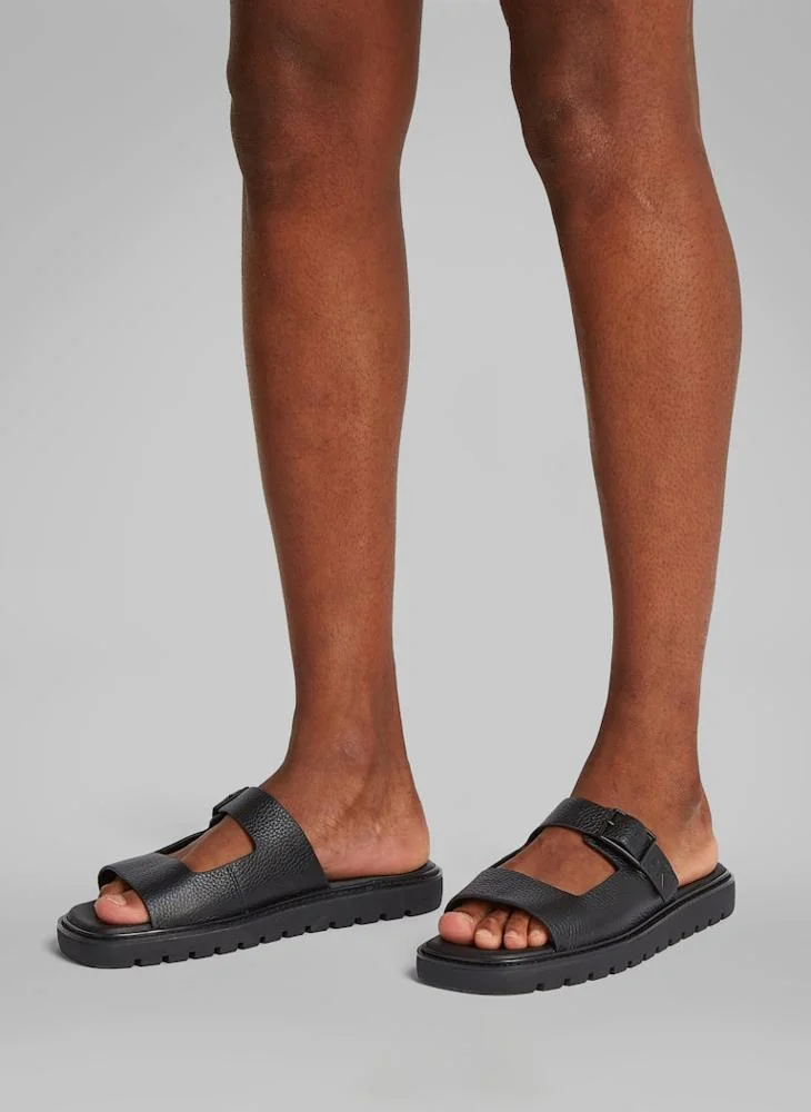 Calvin Klein Jeans Leather Sandals