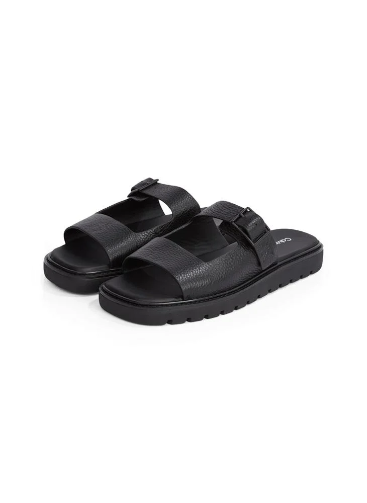 Calvin Klein Jeans Leather Sandals