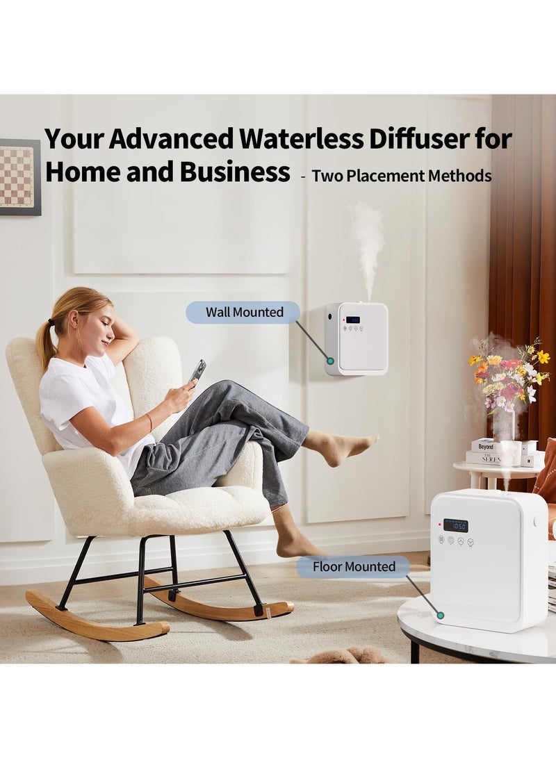 Joshberg Smart Scent Air Machine for Home,Waterless Essential Oil Diffuser with Cold Air Diffuser with App Control,Hotel,Spa, Office Collection Diffuser, Waterless Whole House,White - Image 5